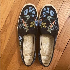 Less slip on Rifle Paper Co shoes size 9